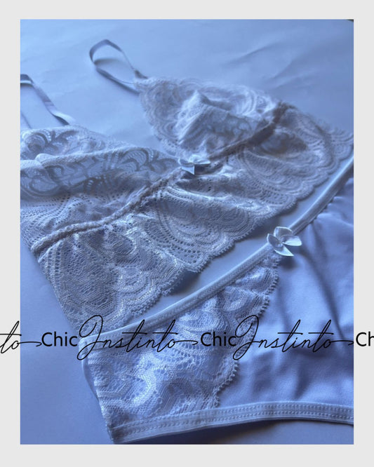 Instinto Chic Encaje Blanco